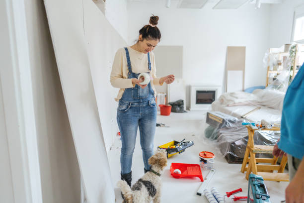 Garage Floor Epoxy Painting in Mission, OR